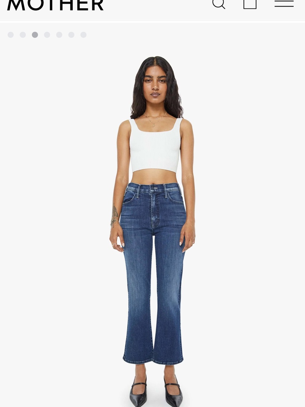MOTHER Lil Hustler Ankle 29P in Heirloom